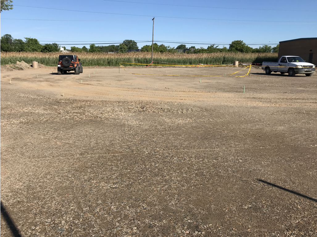 Site Development, Inc. employees work on the POV/MEP Lots project.