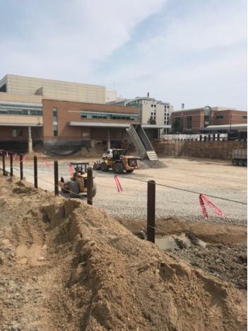 Site Development, Inc. employees work at the McLaren job site.