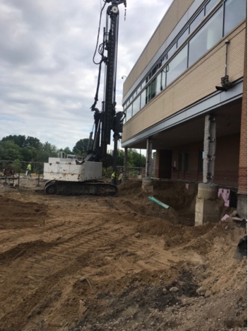 Site Development, Inc. employees work at the McLaren job site.